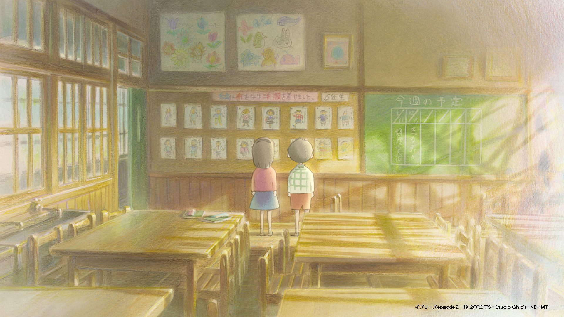 5 25更新 Web会議などで使える スタジオジブリ壁紙 スタジオジブリ Studio Ghibli